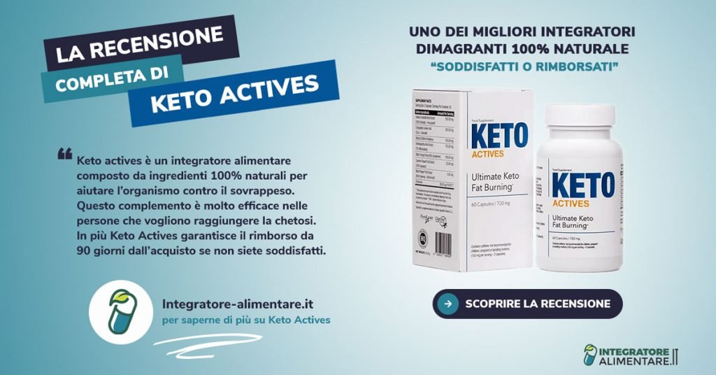 Keto Actives recensione opinione