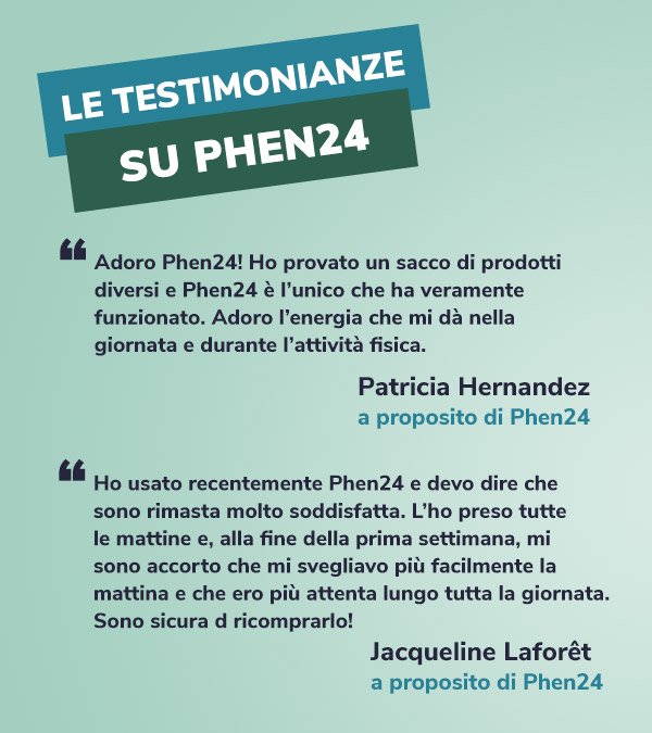 testimonianza Phen24