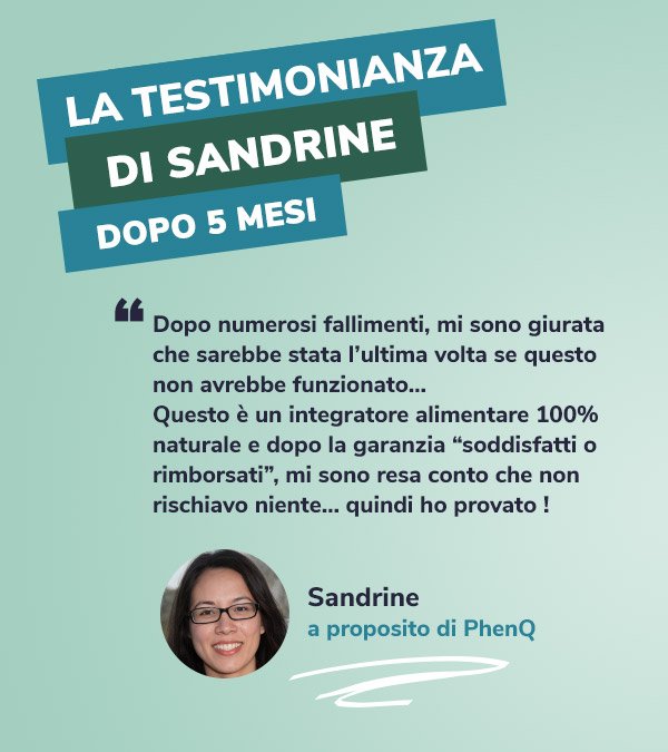 testimonianza phenq